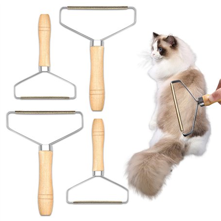 Éliminez les Poils Indésirables et Revivez Vos Vêtements avec notre Rasoir Pull & Brosse pour Poils d'Animaux – L'ultime Apparei