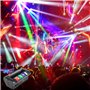 Lampe de scène LED à Spider Moving Head RGBW - Contrôleur de musique - Contrôleur Dj 512 Dmx - Lumière pour bar, club, fête, dis