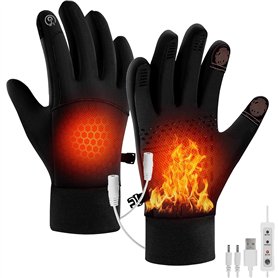 Gants Chauffants USB pour Femmes Hommes