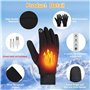 Gants Chauffants Non-Slip Gants 3 Niveaux Gants Chauffants Chauffe-Mains Chauds