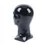 Xigner Tête de mannequin homme en PVC 50 cm - Porte Perruque, Tete a Coiffer Perruque, Pour chapeaux, turbans, écharpes de cou e