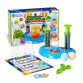 Learning Resources Super Laboratoire de réactions Chimiques Créatures de bécher