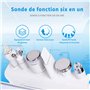 biudxbo 7 En 1 Hydratante Machine à Oxygène à Hydrogène Profession Nettoyage En Profondeur Microdermabrasion Exfoliante Petit Ap