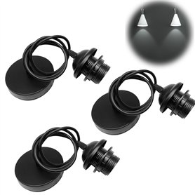 Behogan Lot de 3 suspensions de lampe E27