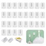 Lonnalee 30 Pcs Crochets Autocollants