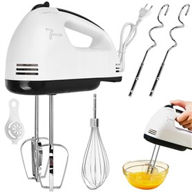 Batteur électrique : batteur à main à 7 niveaux avec poignée ergonomique