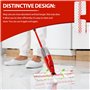 Lot de 5 serpillères de rechange pour Vileda 1-2 Spraymax - Lavables - Avec fonction de pulvérisation - Réutilisables - En micro