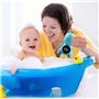 Thermomètre de bain numérique pour bébé, avec écran tactile LED, voyant d'avertissement, fonction d'alerte de température, therm