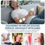 GHTENS Électrostimulateur Musculaire 5 en 1: TENS/EMS/IF/RUSS/DIY, Appareil de Stimulation Électrique Rechargeable, 80 Programme