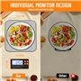 Balance de Cuisine Divisée En Acier Inoxydable