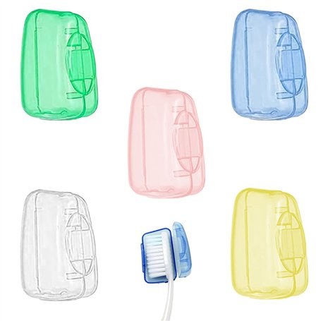 ZELHYEUU 5 Pièces Étui de Brosse à Dents