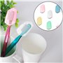 ZELHYEUU 5 Pièces Étui de Brosse à Dents, Etui Brosse Dent Voyage, Portable Etui Brosse a Dent, Étui de Brosse à Dents Housses d