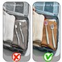 ZELHYEUU 5 Pièces Étui de Brosse à Dents, Etui Brosse Dent Voyage, Portable Etui Brosse a Dent, Étui de Brosse à Dents Housses d