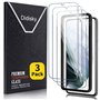 Didisky Lot de 3 Protecteur Verre Trempé pour Samsung Galaxy S21 5G 6.2'' et Kit Installation Offert (Non pour Samsung S21 Fe