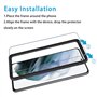 Didisky Lot de 3 Protecteur Verre Trempé pour Samsung Galaxy S21 5G 6.2'' et Kit Installation Offert (Non pour Samsung S21 Fe,S2