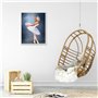 DCIDBEI 30x40CM 5D Rond Peinture au Diamant Ballerine, DIY Diamond Painting Femme Élégante, Kit de Puzzle Diamant Acteur Pour Ad