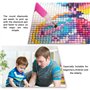 DCIDBEI 30x40CM 5D Rond Peinture au Diamant Ballerine, DIY Diamond Painting Femme Élégante, Kit de Puzzle Diamant Acteur Pour Ad
