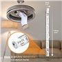 Bonlux Ampoule Halogène R7S 230W 118MM Dimmable Blanc Chaud 2800K, Ampoule Halogène Linéaire Crayon Type J Projecteur 118MM Tubu