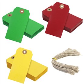 120 Pcs Etiquettes d'expédition vierges