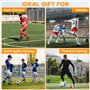Druuzyl Set d'Entraînement Football Professionnel - 1 Échelle d'Agilité 6m + 12 Cônes + Accessoires pour Vitesse et Agilité