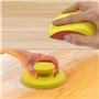 Druuzyl Blocs de Ponçage Manuels de 125 mm Avec Velcro 5 Inches - Bloc de Ponçage Manuel Rond et en Forme de Souris Pour la Rest