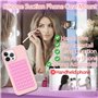 TTPSRY 10 PCS Ventouses en Silicone Supports de Téléphone Support Lazy Fixation Power Bank Double Face Portable Polyvalente Anti
