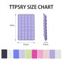 TTPSRY 10 PCS Ventouses en Silicone Supports de Téléphone Support Lazy Fixation Power Bank Double Face Portable Polyvalente Anti