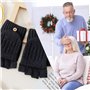 INFOMAG Gants Hiver Homme Femme Mitaine Femme Hiver Chaud Gants Sans Doigts Convertible Demi-Doigts Mitaine avec Couverture Demi