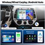 OiLiehu 2+64G Android 13 Autoradio pour Hyundai i20 2008-2012 avec CarPlay Android Auto sans Fil, 9“ Écran Tactile Poste Radio a