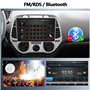 OiLiehu 2+64G Android 13 Autoradio pour Hyundai i20 2008-2012 avec CarPlay Android Auto sans Fil, 9“ Écran Tactile Poste Radio a