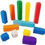 RAINBOW TOYFROG Lot de 100 cubes de comptage de mathématiques