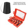 Walfront Lot de 8 extracteurs de vis – Extracteur de vis endommagées, dénudées, boulon cassé, pour la maison, l'automobile et le