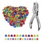 200 x Attaches Parisiennes，Scrapbooking Brads