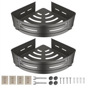 Atliberswo 2 Etagere douche sans percage