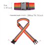 Sangle Valise,2 PCS Sangles de Bagage Réglables Voyage Réglable Ceinture Sangles Suitcase Belt Ceinture Valise Sangles de Bagage