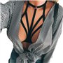 Harnais de Corps pour Femmes,2 PCS Bandage Corset Push Bra Chaud Femme Chic Sexy Lingerie Sexy Réglable Soutien-Gorge sans évide