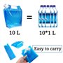 sac à eau portable pliable