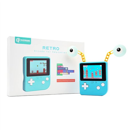 ELECFREAKS Arcade de codage rétro pour Microsoft Makecode DIY Console de jeu portable programmable adaptée pour l'éducation STEM