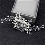Mariée Peigne Femme Perle Bijoux Bijoux Cheveux Mariée Peigne Mariage Élégant Bijoux de tête