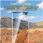 [4 Pièces] 2 Pièces Verre Trempé pour Samsung Galaxy S10 Plus avec 2 Pièces Caméra Arrière Protecteur, Anti-rayures Film, Dureté