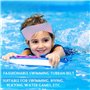LUMOOM Lot de 2 bandeaux de natation pour enfants, protège-oreilles en néoprène, haute élasticité, bandeau étanche pour adultes,