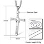 XHBTS Lot de 10 autocollants et 3 pendentifs en forme de croix Dominic Toretto pour homme