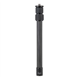 Fotopro Tube d'extension de 64 cm - Colonne centrale en 3 parties en fibre de carbone pour appareil photo reflex numérique monop