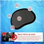 QUEAMBLER Électrode de Ceinture, Électrodes Corps Coussinets Gel adhésif pour Toutes Les Ceintures Abdominales