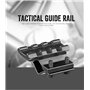 ACEXIER Rail Universel réglable 20mm Picatinny/Weaver Adaptateur de Rail de Montage de Baril pour convertisseur de Lampe de Poch