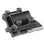ACEXIER Rail Universel réglable 20mm Picatinny/Weaver Adaptateur de Rail de Montage de Baril pour convertisseur de Lampe de Poch