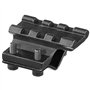 ACEXIER Rail Universel réglable 20mm Picatinny/Weaver Adaptateur de Rail de Montage de Baril pour convertisseur de Lampe de Poch