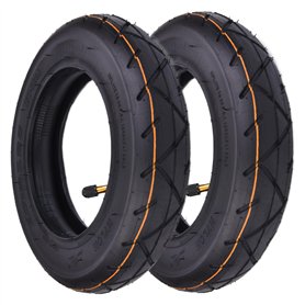 Lot de 2 ensembles de pneus 10 x 2.125