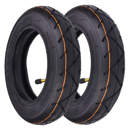 Lot de 2 ensembles de pneus 10 x 2.125