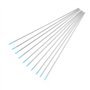 Fdit 10pcs / Box Premium WL20 Tungsten TIG Soudage Electrode Rod Tungstène 2.0% Lanthanated pour Machine De Soudage(1.6mm*150mm)